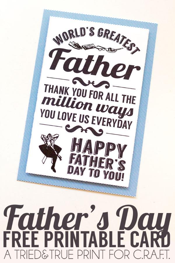 40 Creative and Easy DIY Father’s Day Card Ideas for Kids to Make