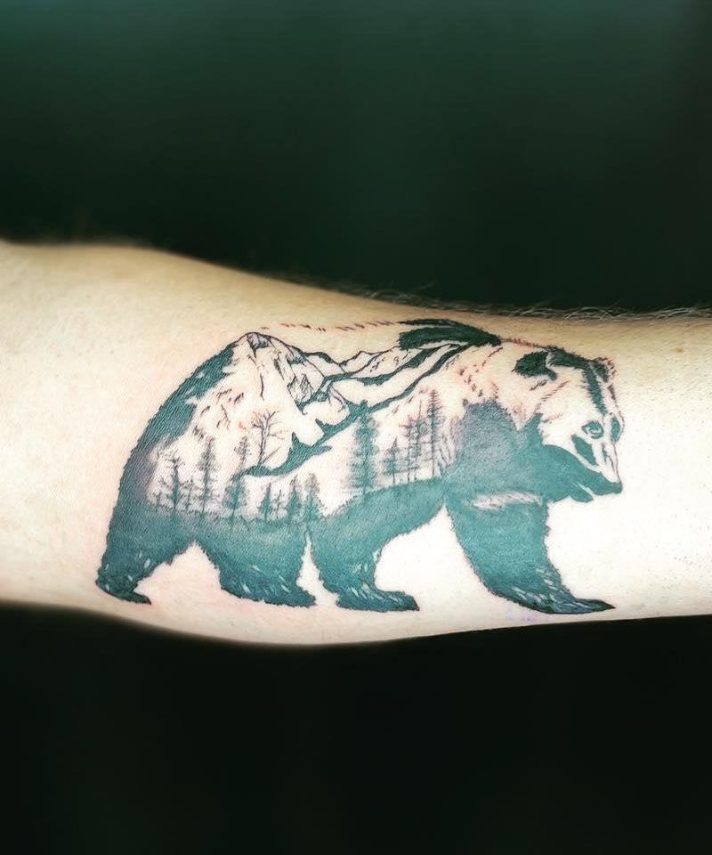 30 Unique Bear Mountain Tattoos You Have To Try