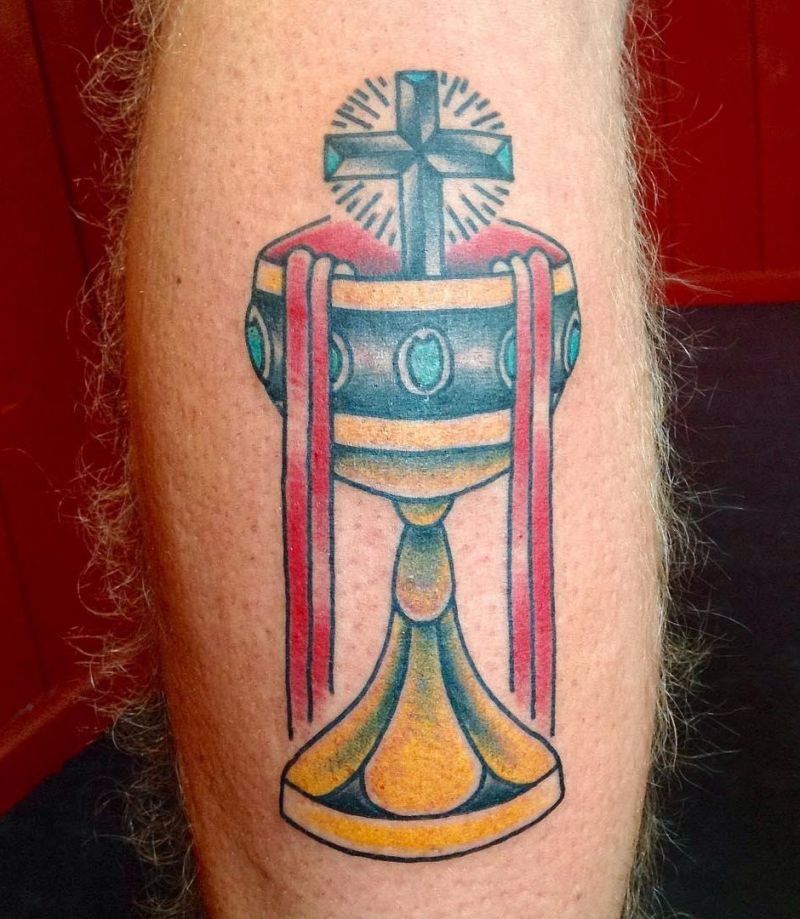 30 Unique Holy Grail Tattoos for Your Next Ink