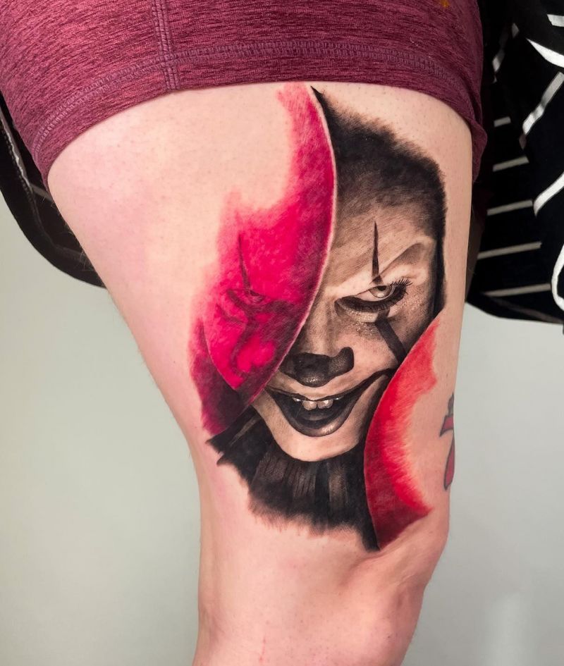 30 Great Pennywise Tattoos for Your Inspiration