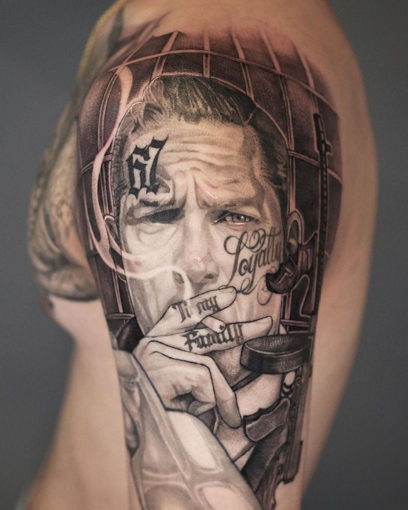 30 Classy Tom Hardy Tattoos You Can Copy