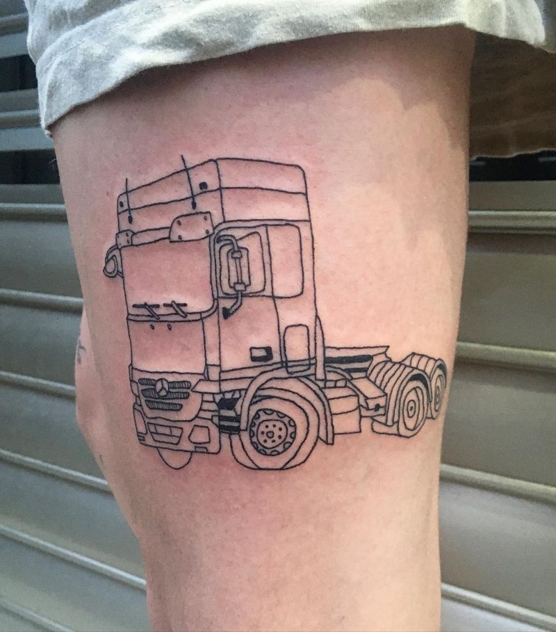 30 Trailer Tattoos For Men You Must Love