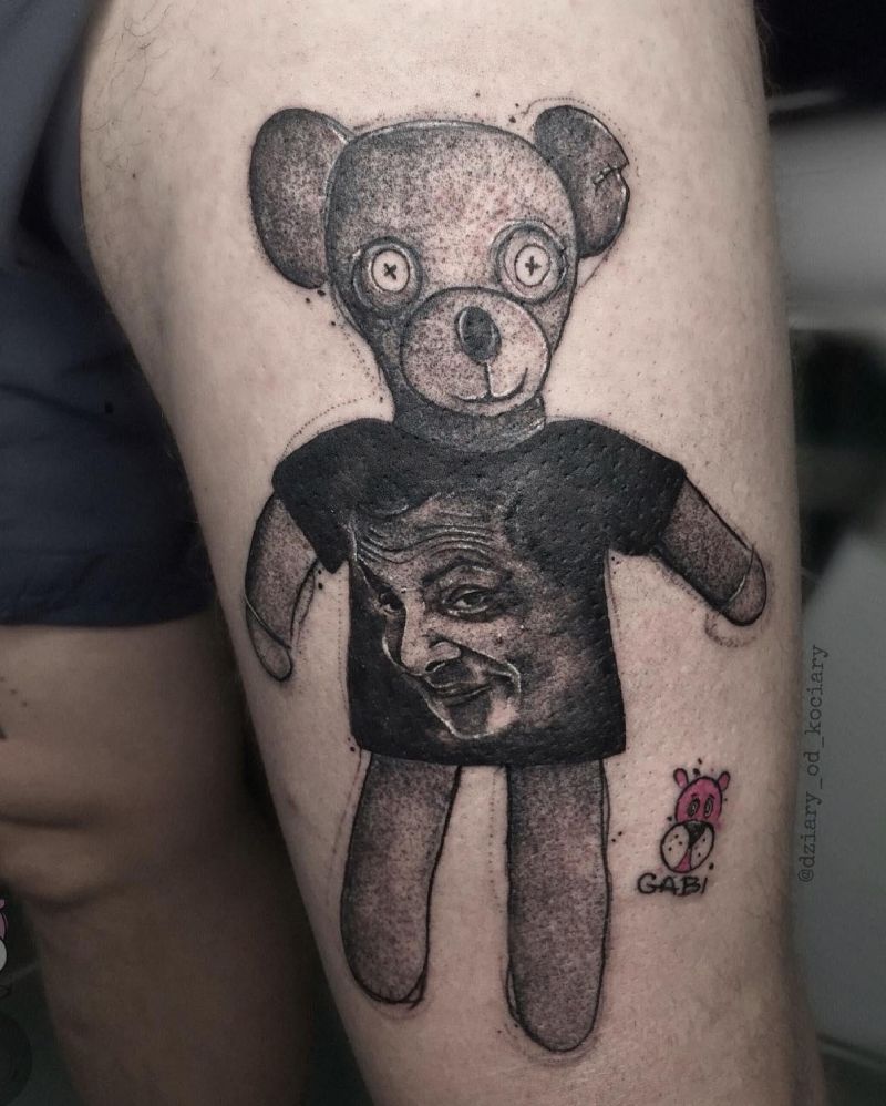 30 Funny Mr Bean Tattoos You Must Love