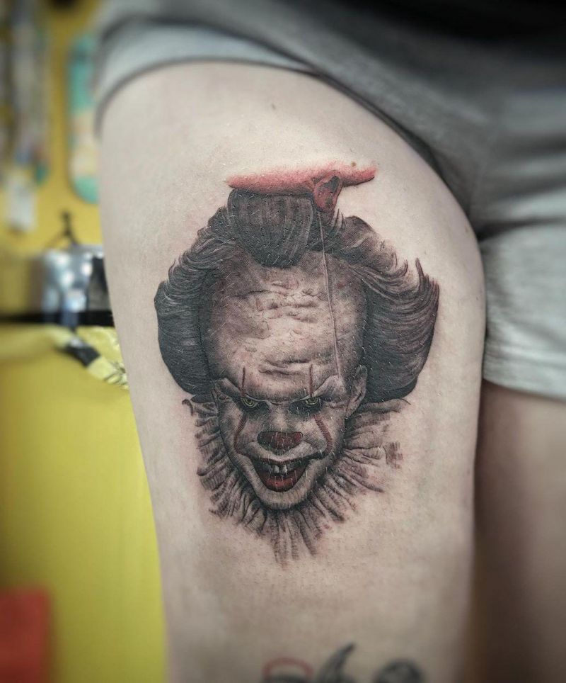 30 Great Pennywise Tattoos for Your Inspiration