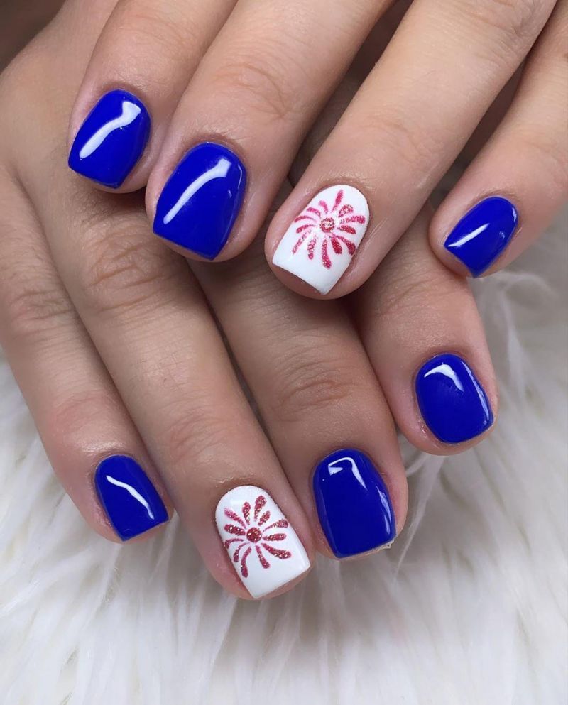 30 Pretty 4th of July Nail Art Designs You Must Love