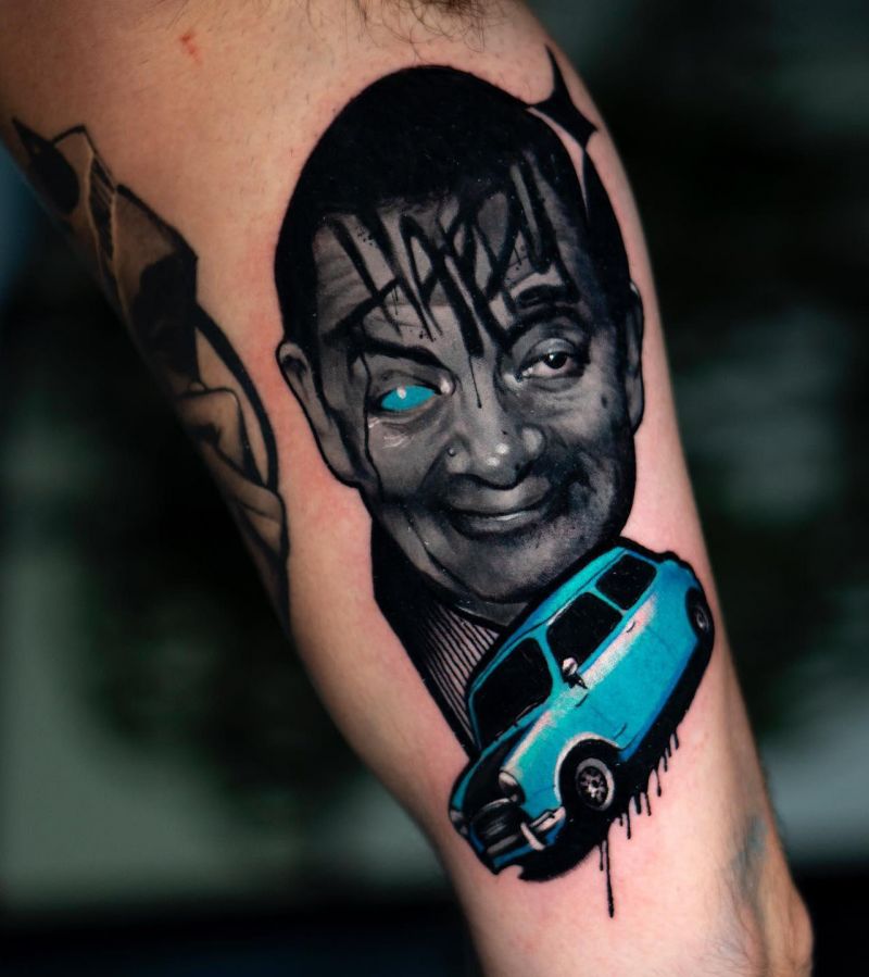 30 Funny Mr Bean Tattoos You Must Love