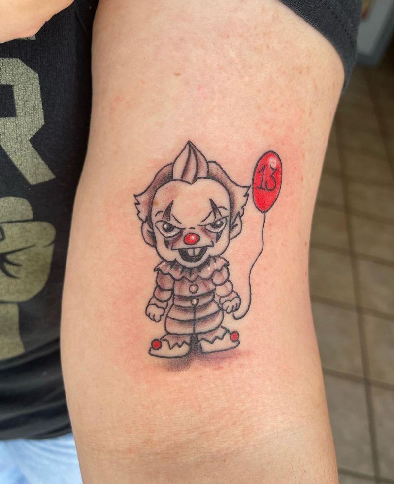 30 Great Pennywise Tattoos for Your Inspiration