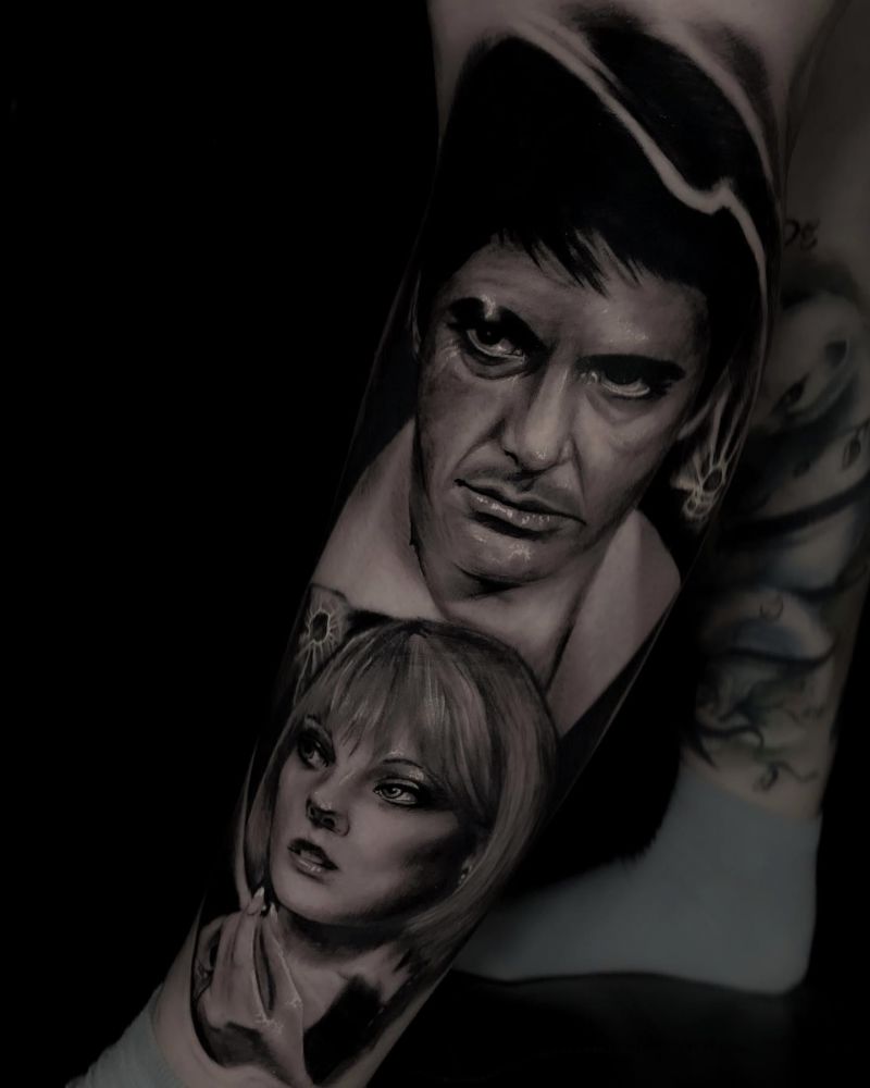 30 Great Scarface Tattoos for Your Next Ink