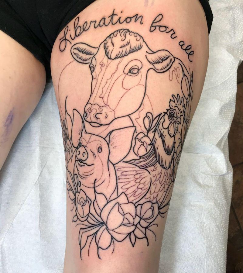 30 Elegant Animal Rights Tattoos You Can Copy