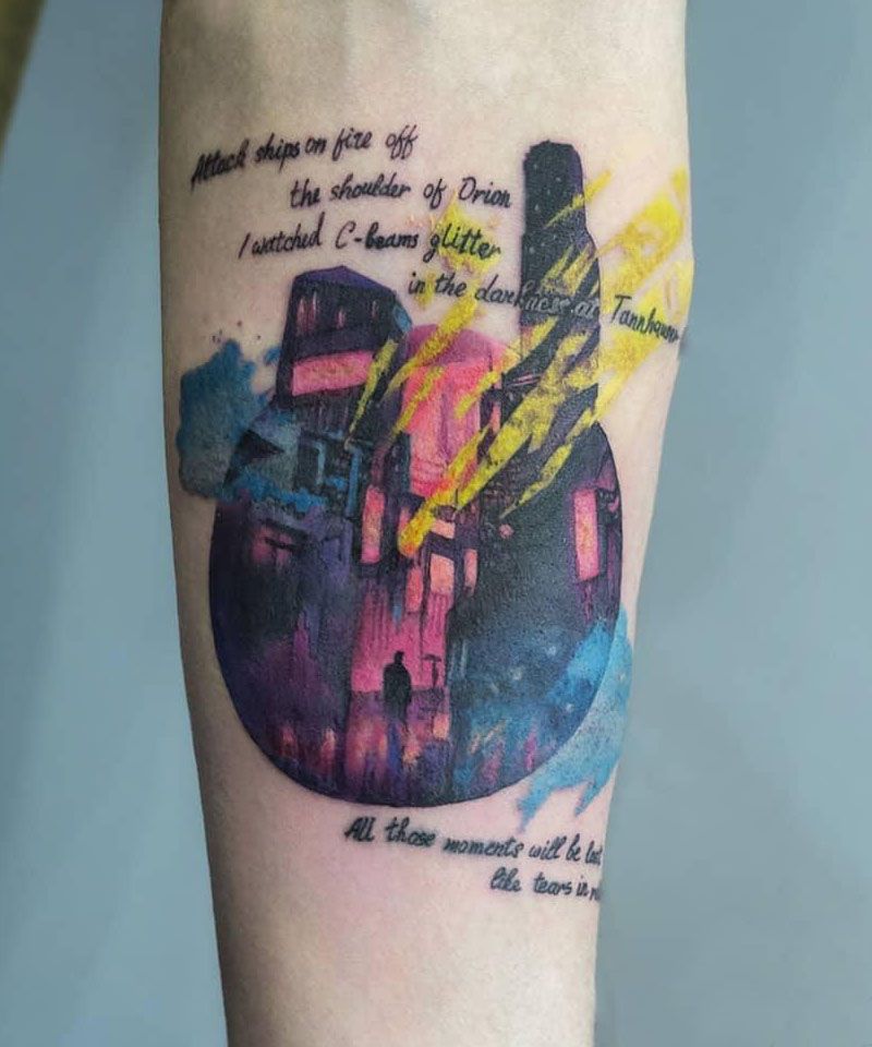 30 Unique Blade Runner Tattoos You Can Copy