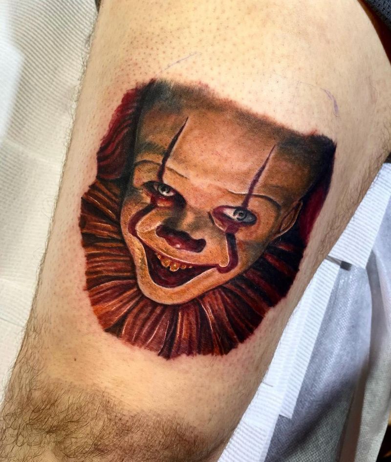 30 Great Pennywise Tattoos for Your Inspiration