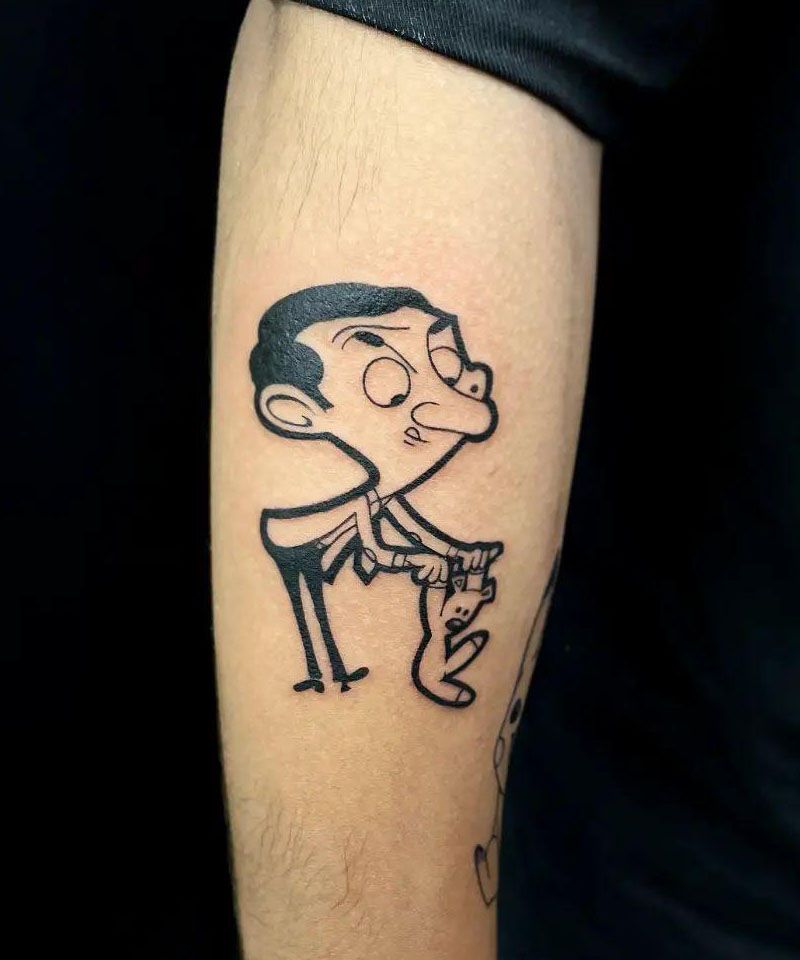 30 Funny Mr Bean Tattoos You Must Love