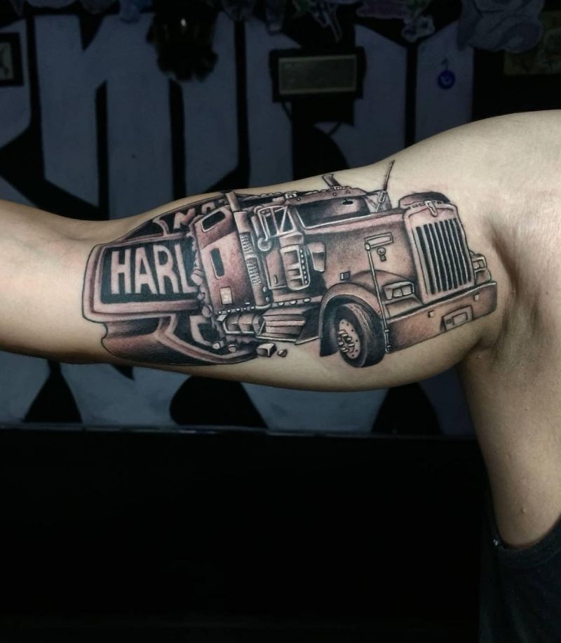 30 Trailer Tattoos For Men You Must Love