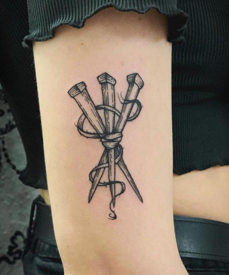 30 Unique Coffin Nail Tattoos for Your Next Ink