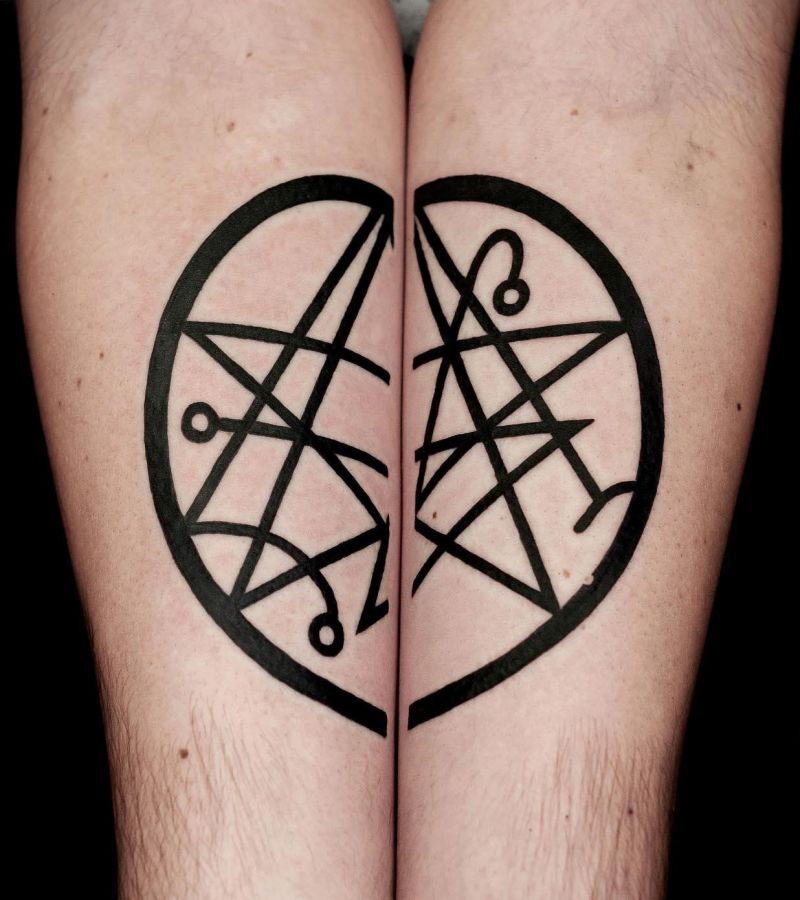 30 Unique Necronomicon Tattoos You Must Love