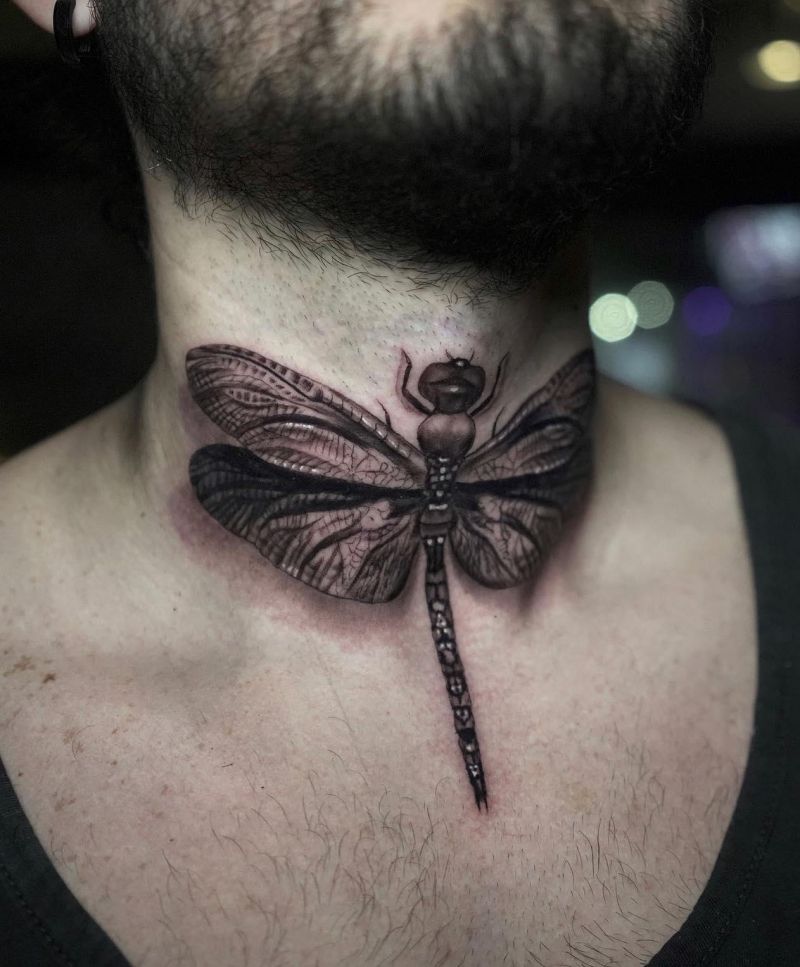 10 Elegant 3D Dragonfly Tattoos to Inspire You