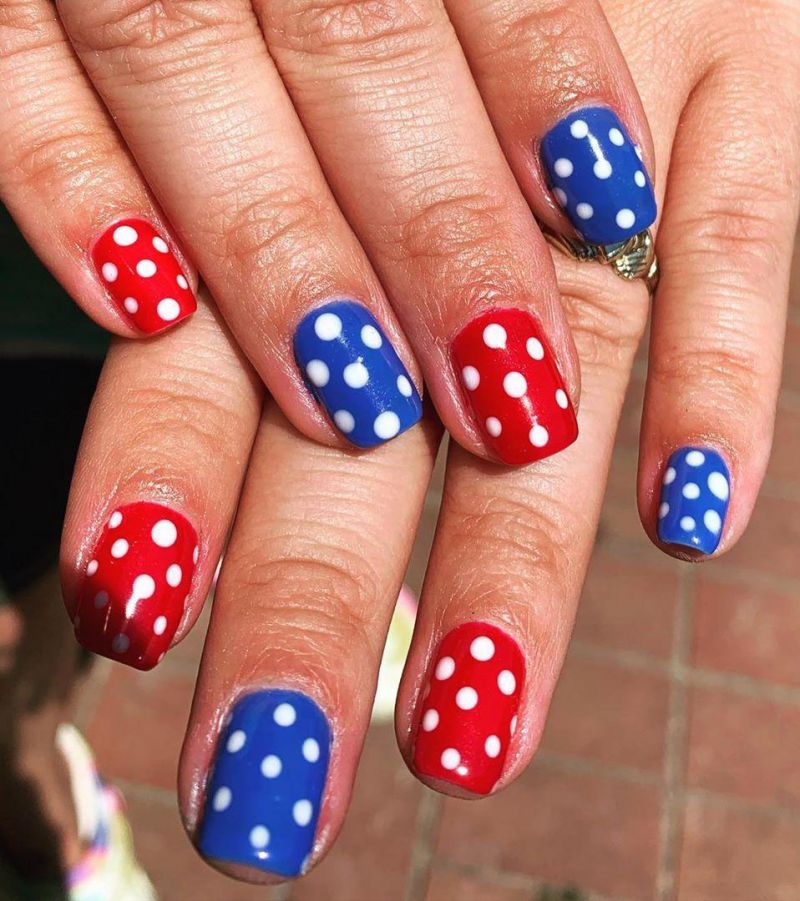 30 Pretty 4th of July Nail Art Designs You Must Love