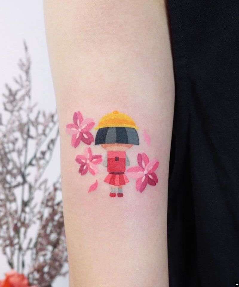 10 Cute Chibi Maruko Chan Tattoos You Can Copy