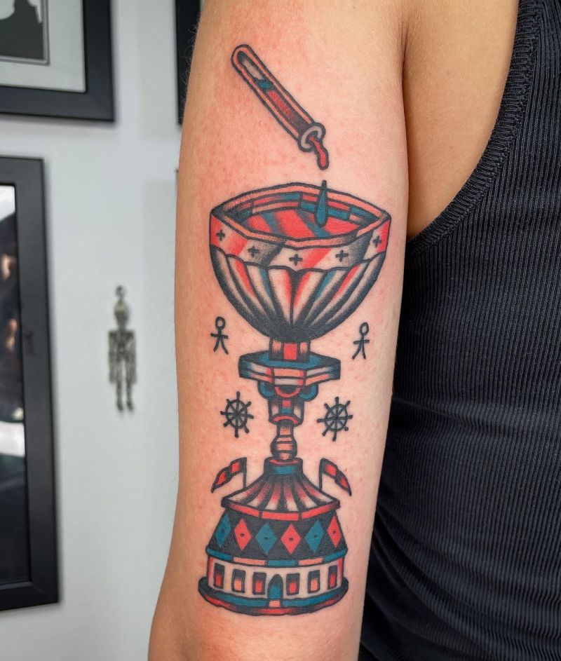 30 Unique Holy Grail Tattoos for Your Next Ink