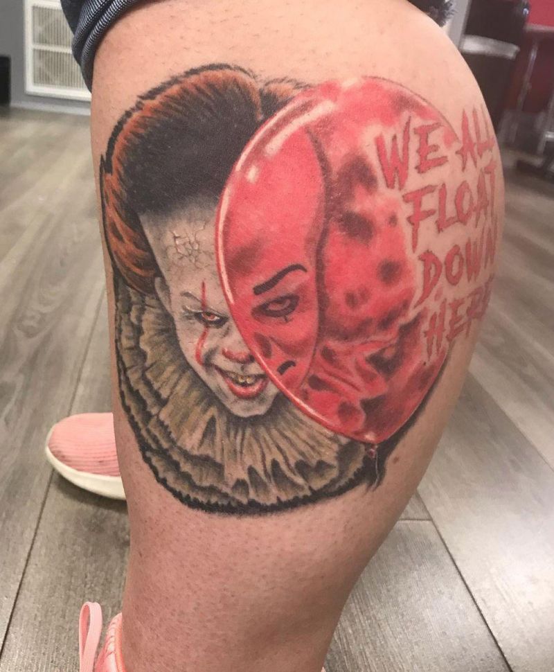 30 Great Pennywise Tattoos for Your Inspiration