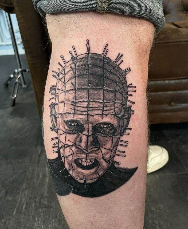 30 Scary Pinhead Tattoos You Must Love