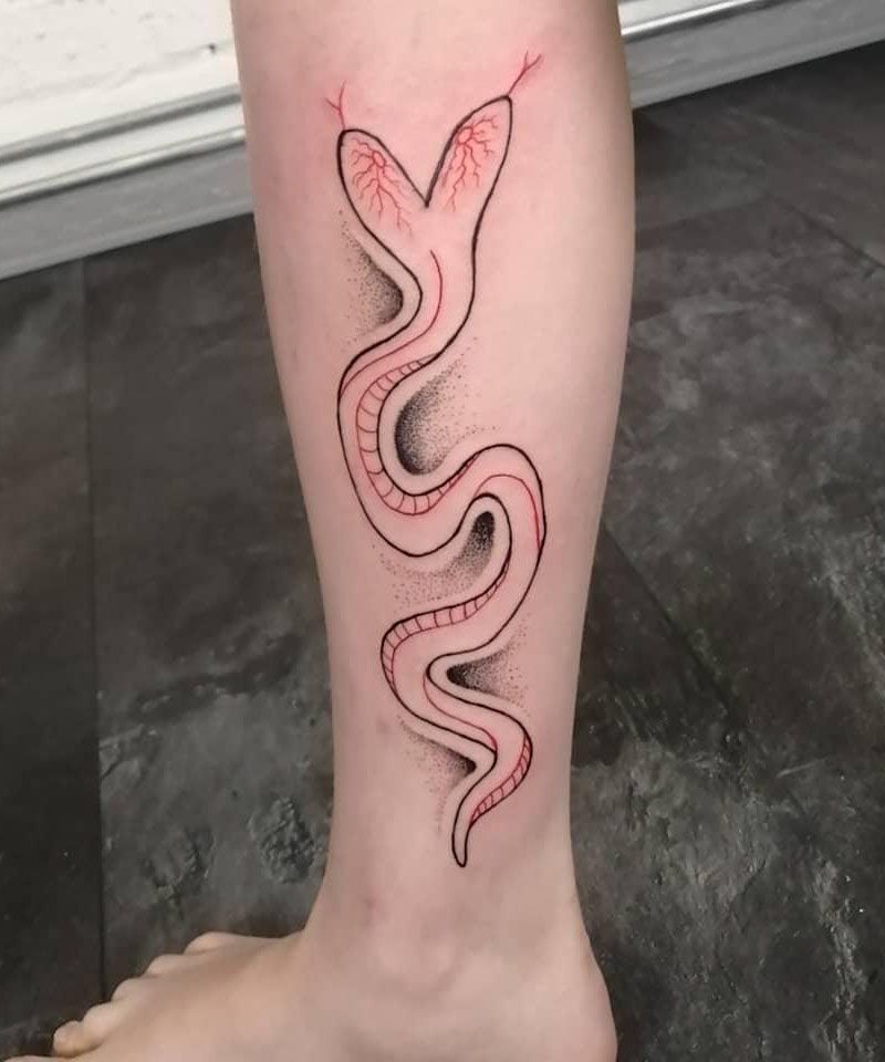 30 Two Headed Snake Tattoos for Your Inspiration