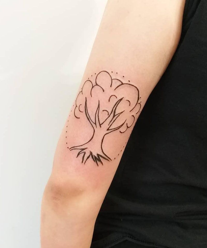 30 Pretty Apple Tree Tattoos Design And Ideas