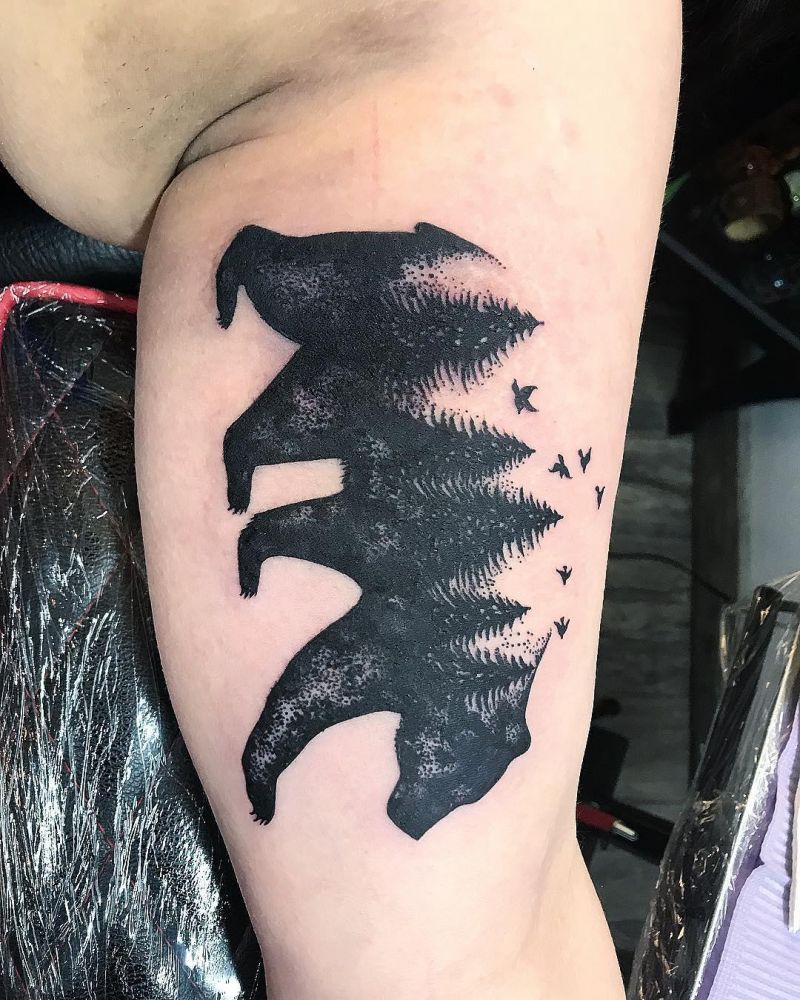 30 Unique Bear Mountain Tattoos You Have To Try