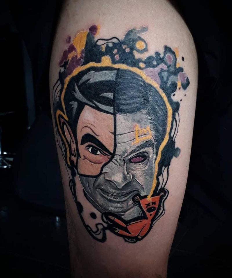 30 Funny Mr Bean Tattoos You Must Love