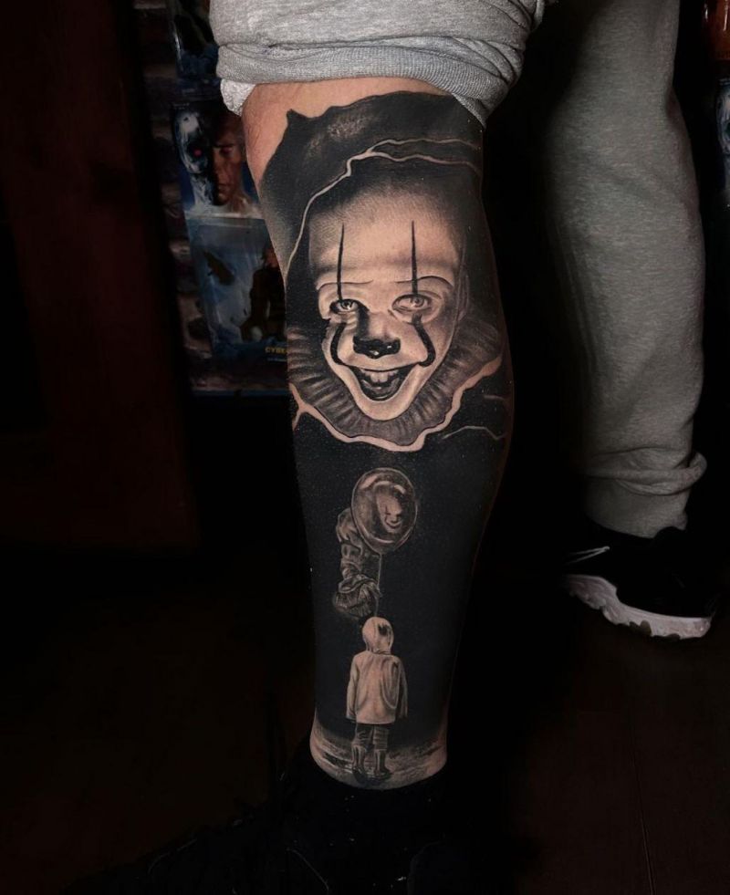 30 Great Pennywise Tattoos for Your Inspiration