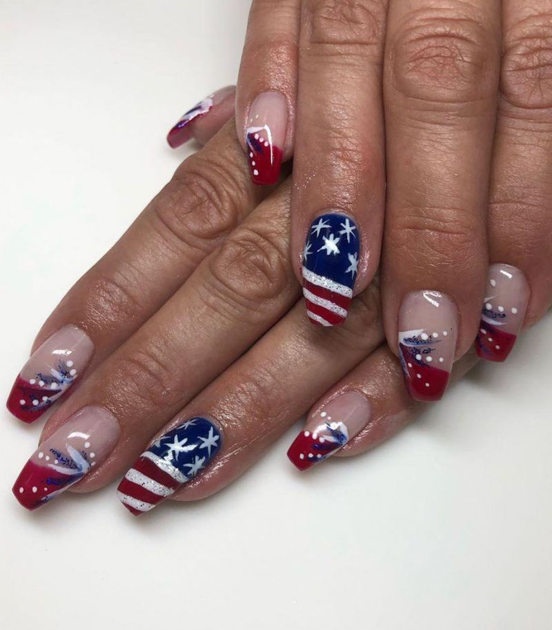 30 Pretty 4th of July Nail Art Designs You Must Love