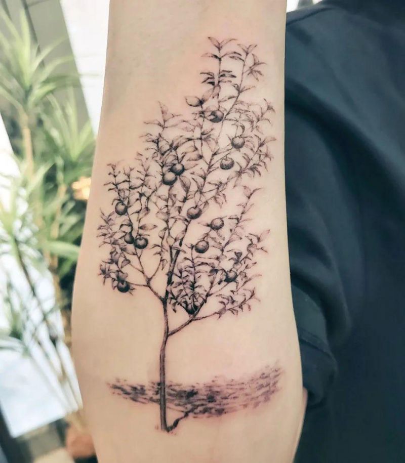 30 Pretty Apple Tree Tattoos Design And Ideas