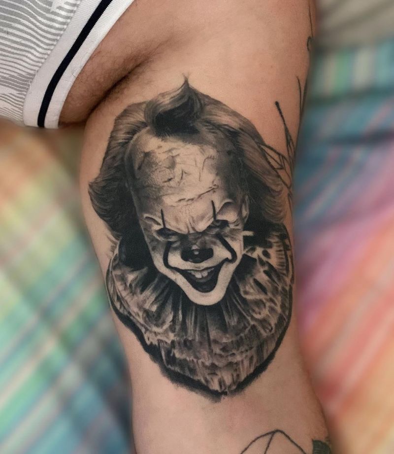 30 Great Pennywise Tattoos for Your Inspiration