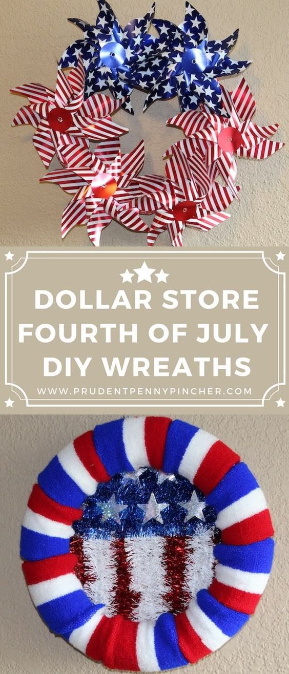 43 Cool DIY Patriotic Wreaths for 4th of July