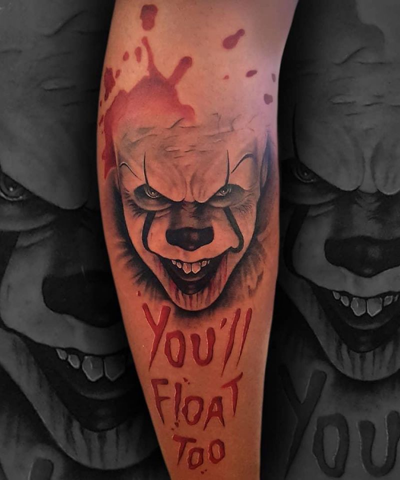 30 Great Pennywise Tattoos for Your Inspiration