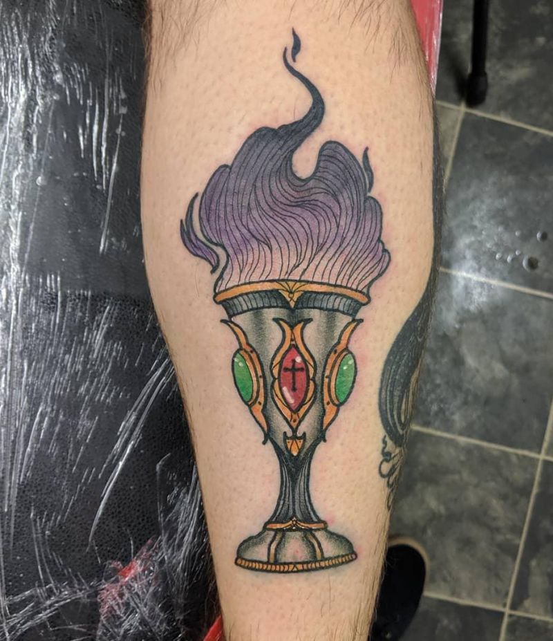 30 Unique Holy Grail Tattoos for Your Next Ink