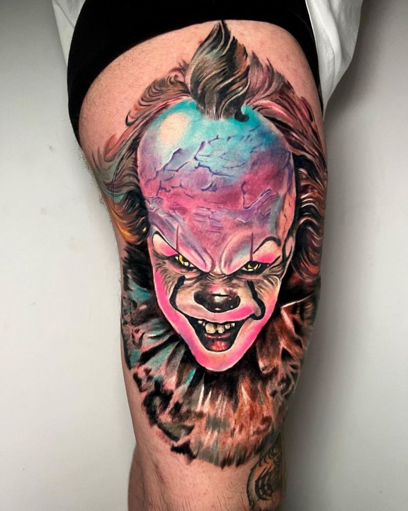 30 Great Pennywise Tattoos for Your Inspiration