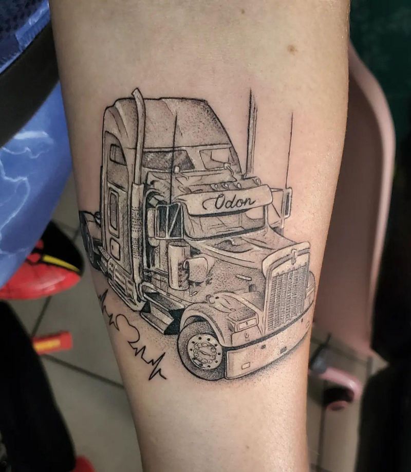 30 Trailer Tattoos For Men You Must Love