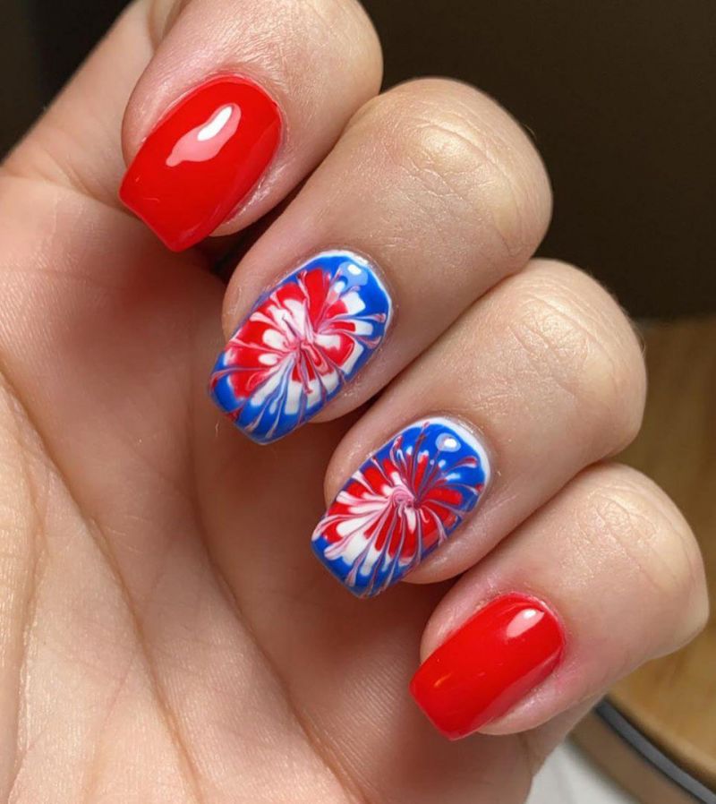 30 Pretty 4th of July Nail Art Designs You Must Love