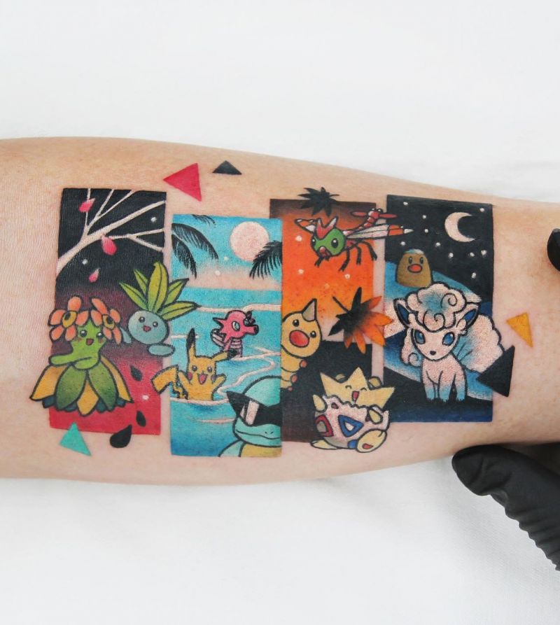 30 Pretty Four Seasons Tattoos You Must Love