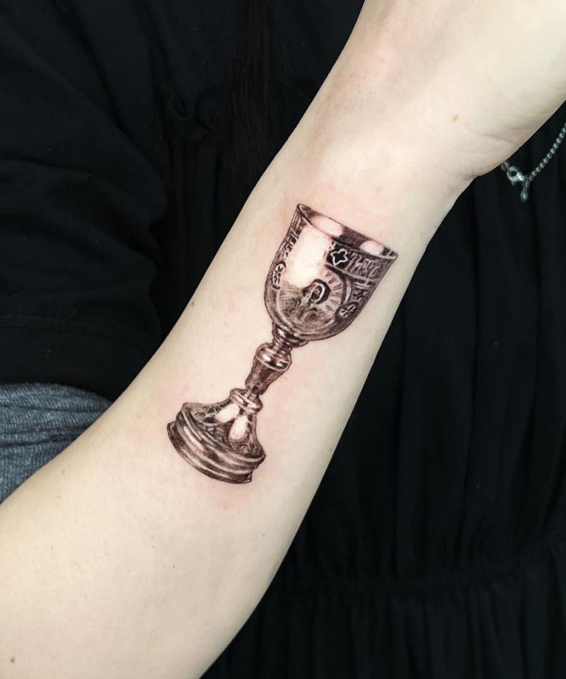 30 Unique Holy Grail Tattoos for Your Next Ink