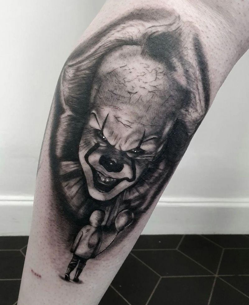 30 Great Pennywise Tattoos for Your Inspiration