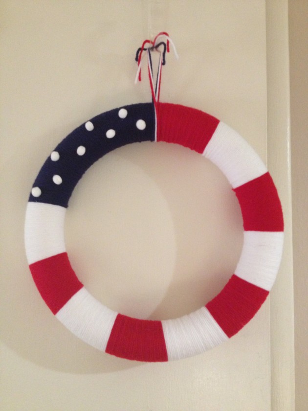 43 Cool DIY Patriotic Wreaths for 4th of July