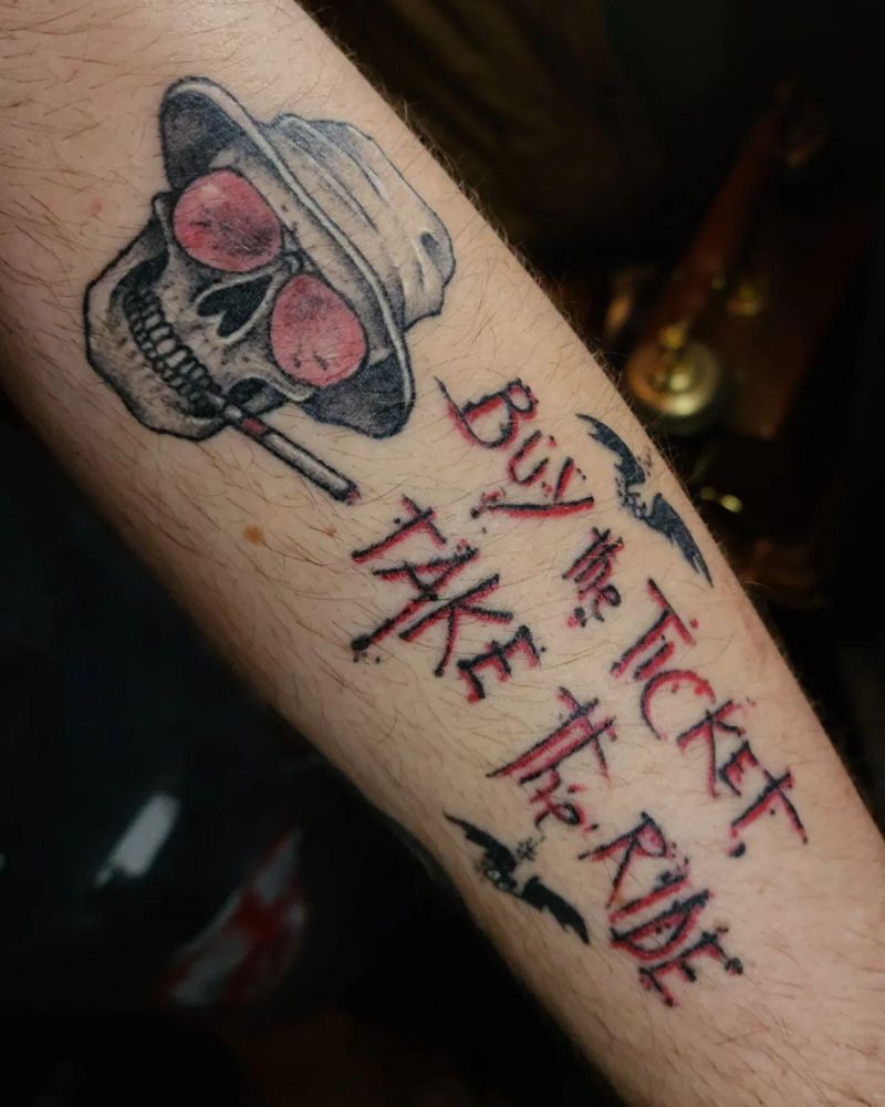 30 Fear and Loathing in Las Vegas Tattoos You Must Love