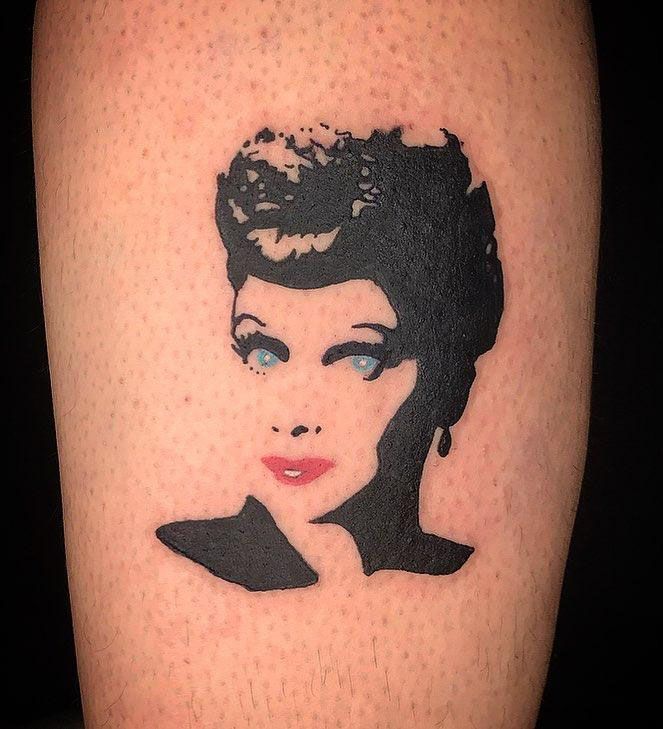 30 Elegant Lucille Ball Tattoos You Must Love