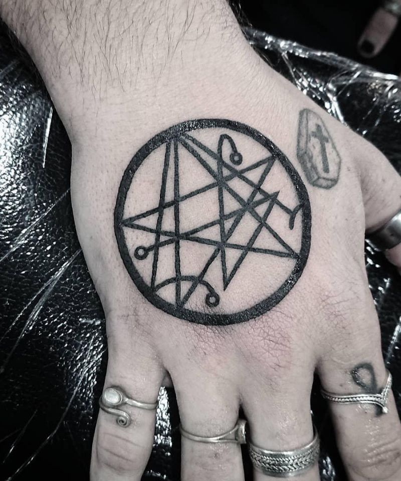 30 Unique Necronomicon Tattoos You Must Love