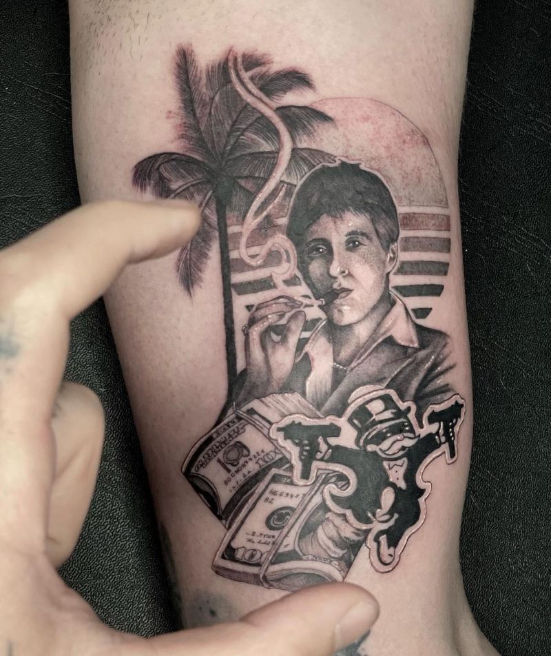 30 Great Scarface Tattoos for Your Next Ink