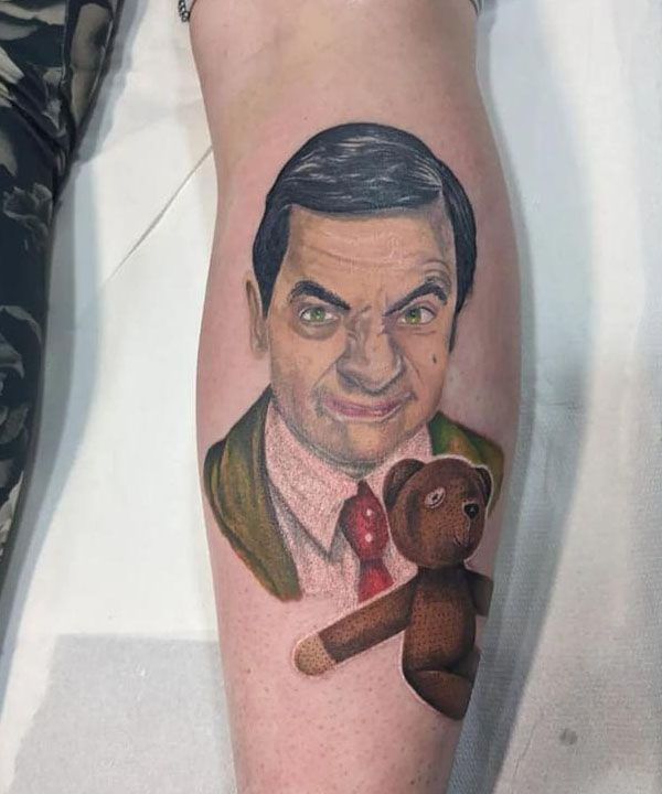 30 Funny Mr Bean Tattoos You Must Love