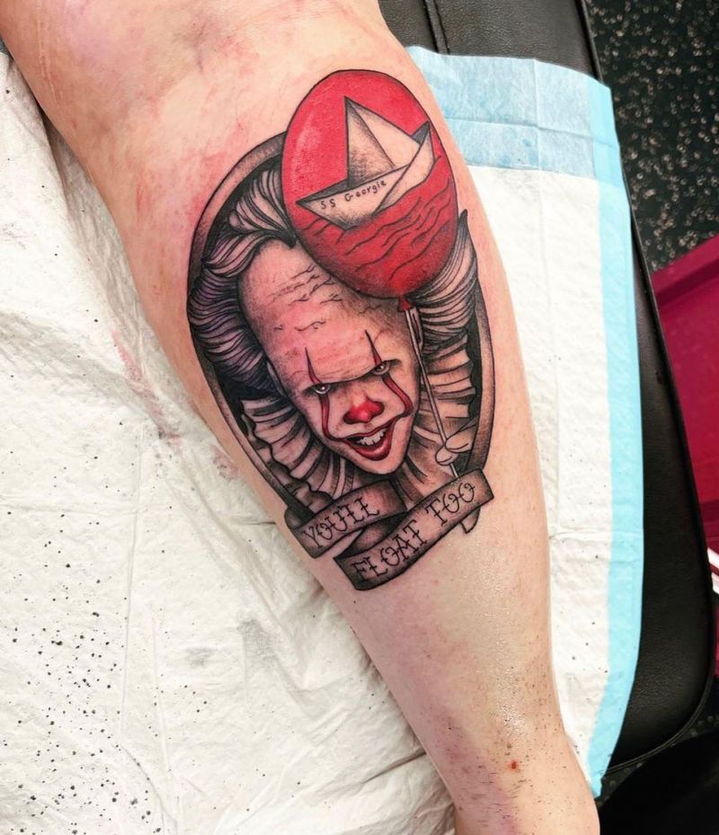 30 Great Pennywise Tattoos for Your Inspiration