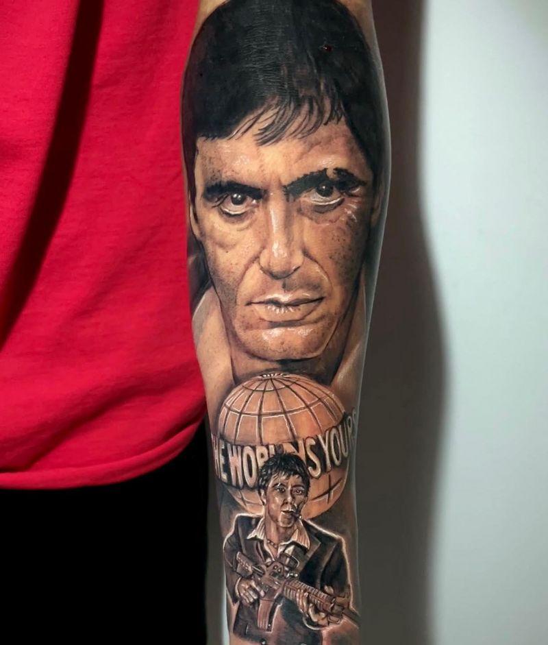 30 Great Scarface Tattoos for Your Next Ink